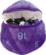 Dungeons & Dragons RPG: Phandelver Campaign - D20 Plush Dice Bag Royal Purple and Sky Blue