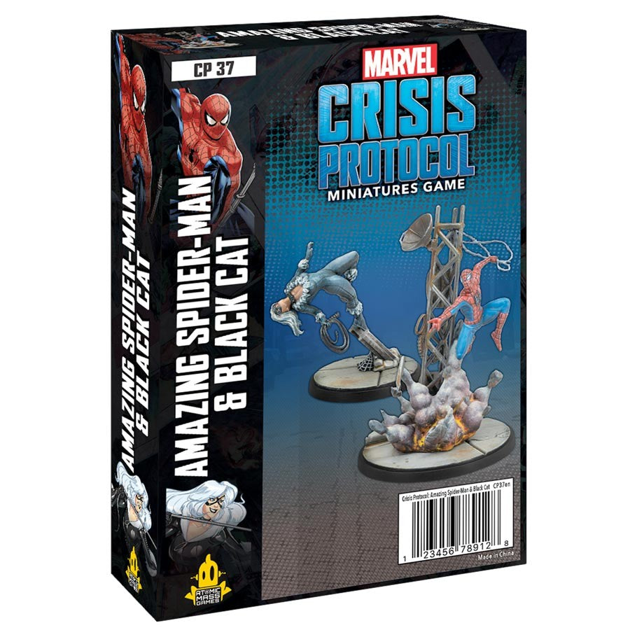 Marvel Crisis Protocol: Spider-man & Black Cat Pack – Empire Games