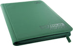 9 Pocket Zipfolio Xenoskin Green