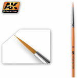 AK-Interactive: (Brushes) ROUND BRUSH 2/0 SYNTHETIC