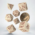 The Witcher Dice Set: Vesemir - The Old Wolf (7 + coin)