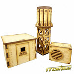 28mm Terrain: City Scenics - Rooftop Accessories