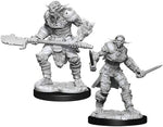 Dungeons & Dragons Nolzur`s Marvelous Unpainted Miniatures: W15 Bugbear Barbarian Male & Bugbear Rogue Female