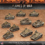 Flames Of War (WWII): (USA) Patton's Fighting First Plastic Army Deal