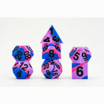 16mm 7ct Silicone Sharp Dice Set - Bisexual