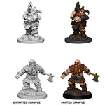 Dungeons & Dragons Nolzur`s Marvelous Unpainted Miniatures: Male Dwarf Barbarian
