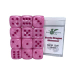 18mm D6 Pips: Faerie Dragon Shimmer 12ct Dice Set