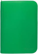 Vivid 4-Pocket Zippered PRO-Binder: Green