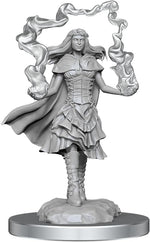 Dungeons & Dragons Nolzur's Marvelous Miniatures: W21 Dark Spellcaster & Flameskulls