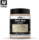 Weathering Effects: Light Brown Thick Mud, 200ml Bottle