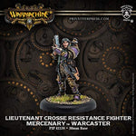 Warmachine: Mercenaries - Lieutenant Cross, Resistance Fighter