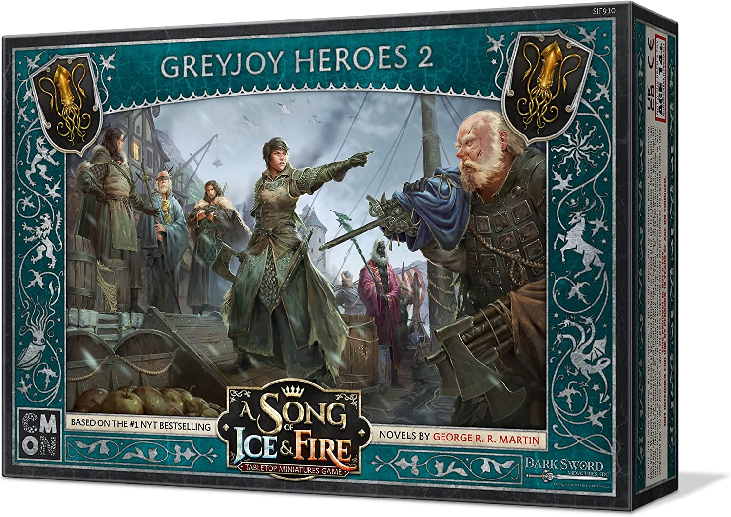 A Song of Ice & Fire Miniature Game - Greyjoy Heroes