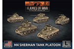 Flames of War - M4 Sherman Tank Platoon