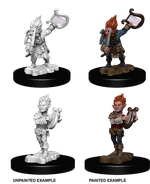 Pathfinder Deep Cuts Unpainted Miniatures: Gnome Male Bard