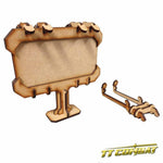 28mm Terrain: Sci-fi Scenics - Sign Attachments (6)