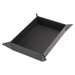 Magnetic Dice Tray: Rectangular Black/Gray