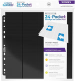 Ultimate Guard 24-Pocket Side-Loading Supreme Pages Standard Size Black (10)