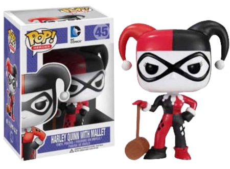 Pop Figure DC Harley Quinn with Mallet