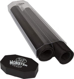 Monster Prism Dual Playmat Tube: Clear with Black Caps