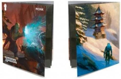 Dungeons and Dragons RPG: Monk - Class Folio with Stickers