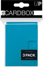 Ultra Pro 15+ Card Box 3-pack: Light Blue