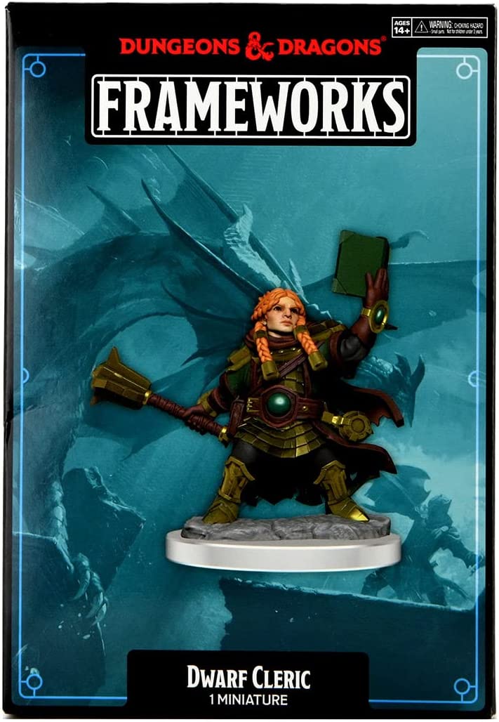 Dungeons & Dragons Frameworks: W01 Dwarf Cleric Female