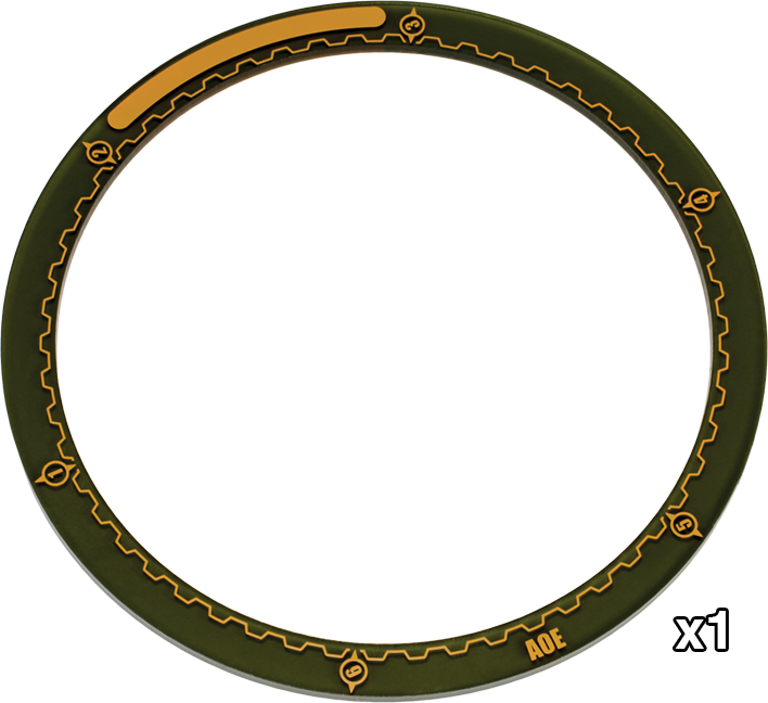 Warmachine 5" Area of Effect Ring Markers 91081