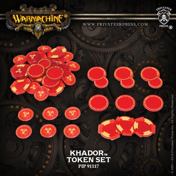 Warmachine Khador Token Set