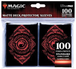 Magic the Gathering CCG: Mana 7 100ct Sleeves Mountain