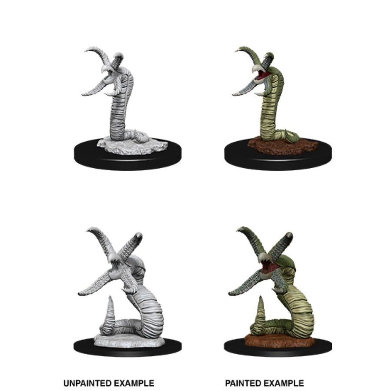 Dungeons & Dragons Nolzur`s Marvelous Unpainted Miniatures: W12 Grick & Grick Alpha