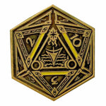 Infinite Black: D2 Coin: Yellow Sign (Gold)