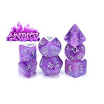 Aether Dice: Amethyst (7 Polyhedral Dice Set)