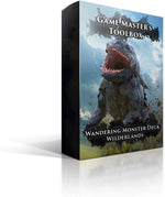 Game Masters Toolbox: Wandering Monster Deck - Wilderlands