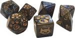 Polyhedral Dice Set (7): Kitten - Brown