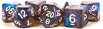 16mm Acrylic Stardust Poly Dice Set: Galaxy (7)