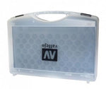 Color Case: Color carrying case with inlay of 72 spaces for 17ml bottles