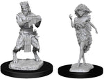 Dungeons & Dragons Nolzur`s Marvelous Unpainted Miniatures: W11 Satyr & Dryad
