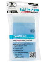 Precise-Fit Sleeves Resealable Standard Size Transparent (100)