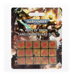 Warhammer 40K: Arks of Omen Sanguinary Guard Dice