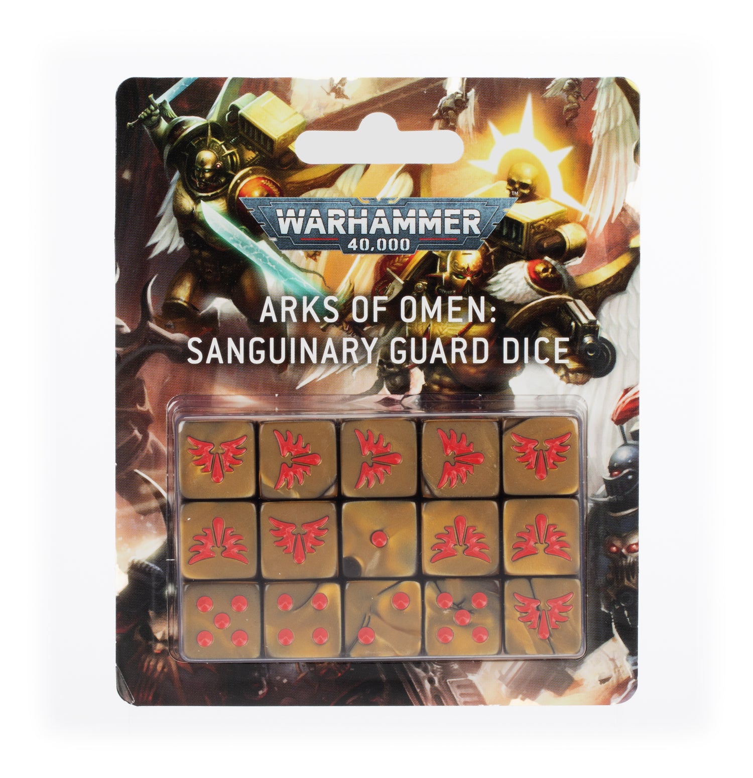 Warhammer 40K: Arks of Omen Sanguinary Guard Dice