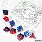 Elder Dice: Mark of the Necronomicon Polyhedral Set - Blood and Magick Raw