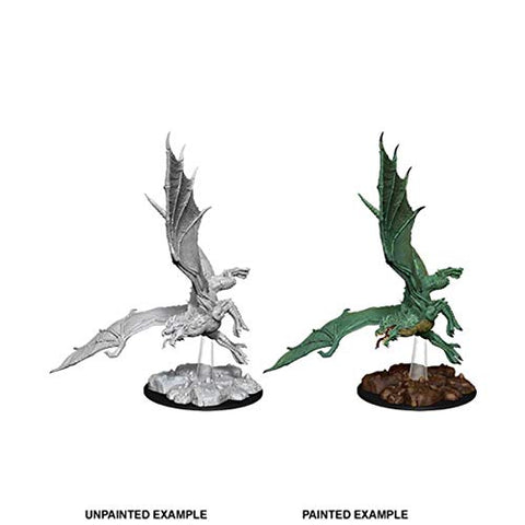 Dungeons & Dragons Nolzur`s Marvelous Unpainted Miniatures: W8 Young Green Dragon