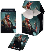 Magic the Gathering CCG: Kaldheim 100+ Deck Box Featuring Tibalt, Cosmic Imposter