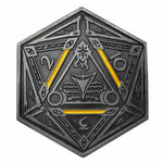 Infinite Black: D2 Coin: Yellow Sign Metal (Silver)