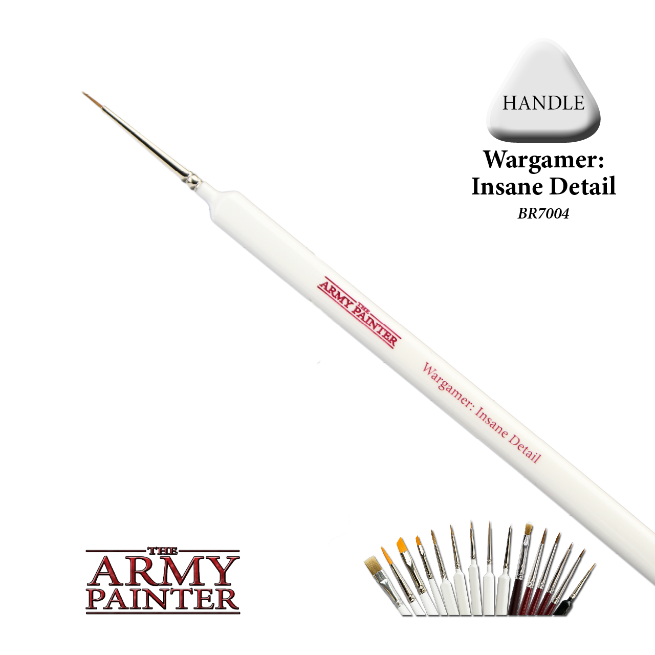 The Army Painter Wargamer Insane Detail Brush BR7004