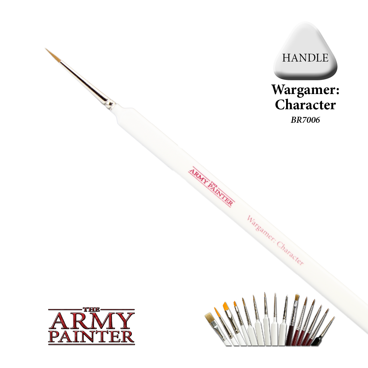The Army Painter Wargamer Character Brush BR7006
