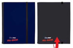 UltraPro Pro-Binder 4-Pocket Flip Blue and Black