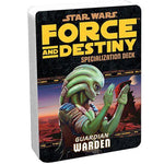 Star Wars RPG Force and Destiny Specialization Deck Warden