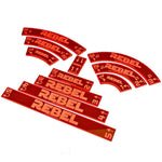 Litko Space Fighter Rebel Maneuver Gauge Set Fluorescent Pink