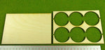 Litko Rank Tray 3x2 Formation 50mm Circle Bases